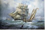unknow artist Seascape, boats, ships and warships.101